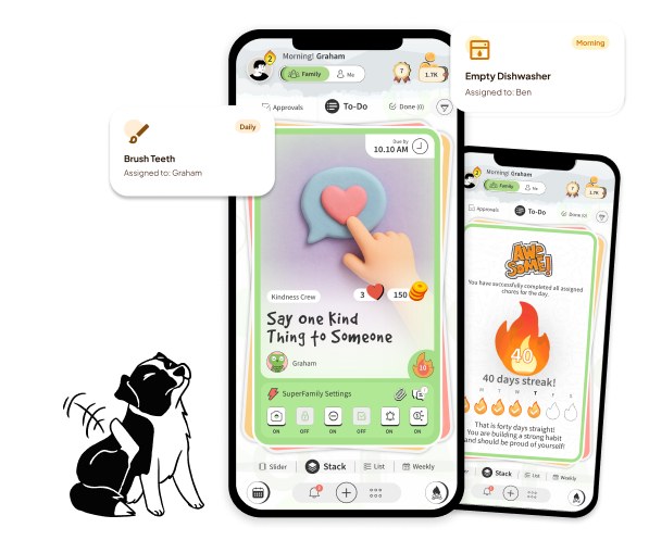 Frankie assistant inside IAFT family management app